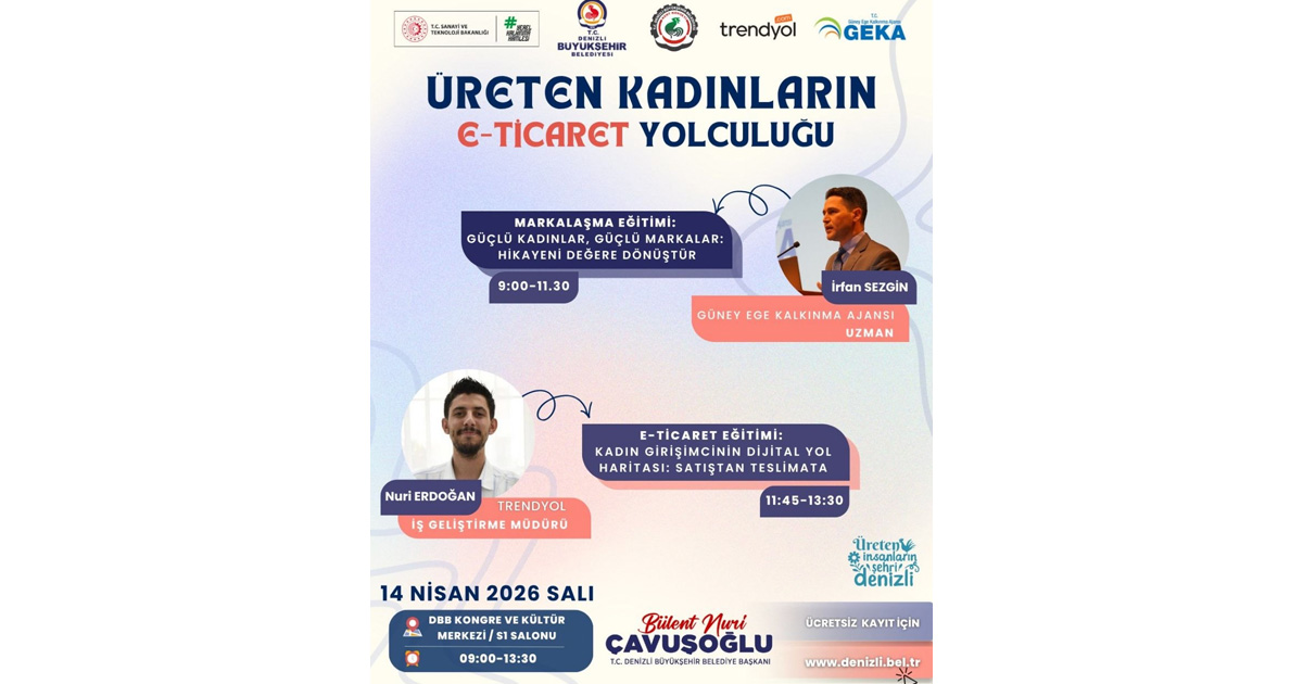 Denizli’nin üreten kadınları dijital dünyada markalaşıyor