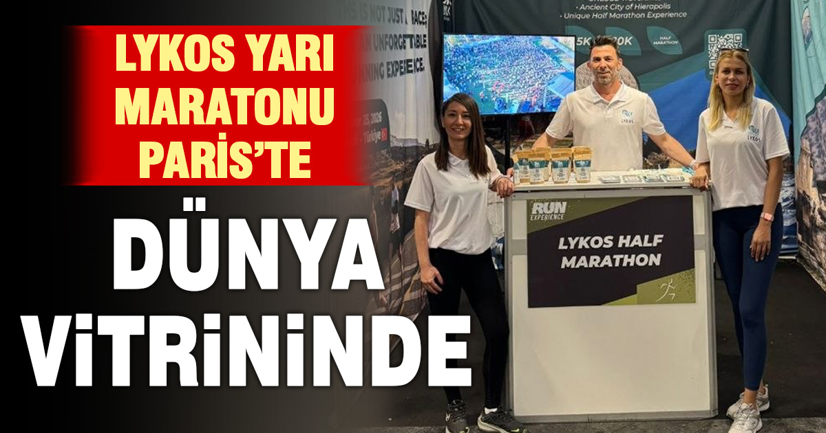 Lykos Yarı Maratonu Paris’te sahne aldı