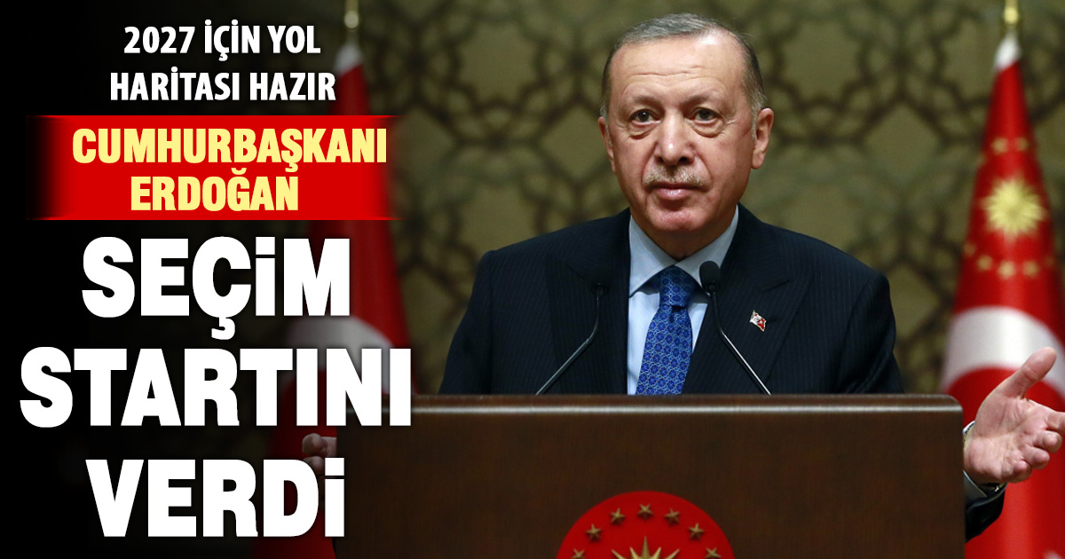 Erdoğan düğmeye bastı: Erken seçim için tarih belli oldu