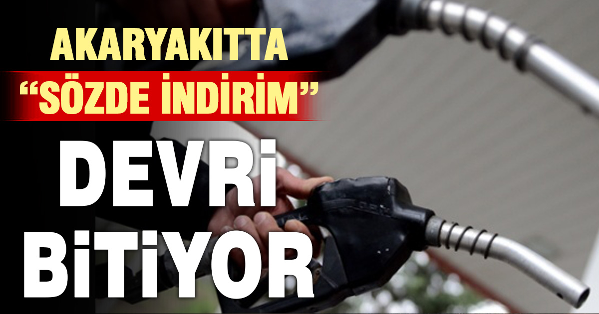 Akaryakıt satışlarında yeni dönem: Yanıltıcı kampanyalara son