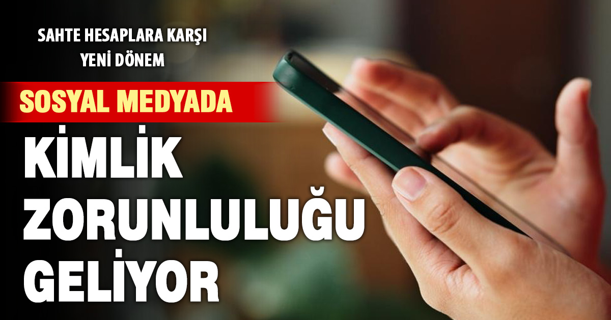 Adalet Bakanı Gürlek: ”Sosyal medyaya kimlikle girilecek”