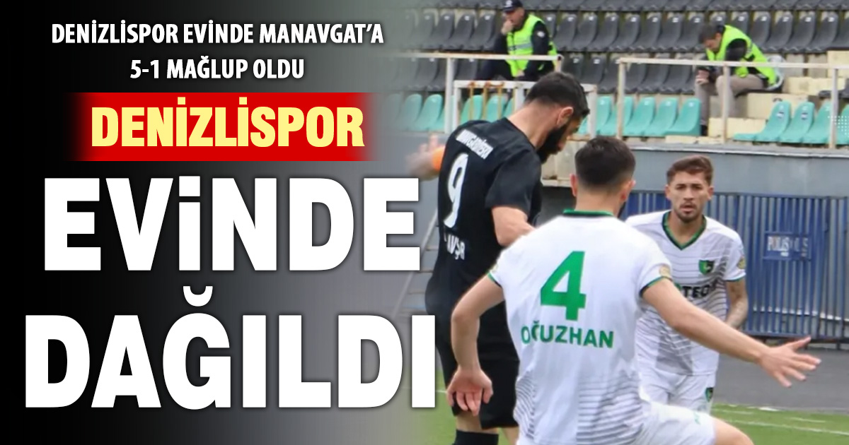 Denizlispor’un kötü gidişatı sürüyor