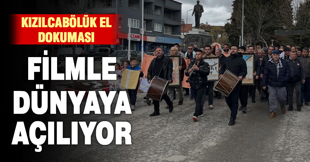 Kızılcabölük el dokuması filmle dünyaya açılıyor