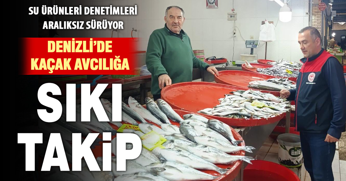 Kaçak avcılığa geçit yok: Denizli’de su ürünleri denetimleri sürüyor
