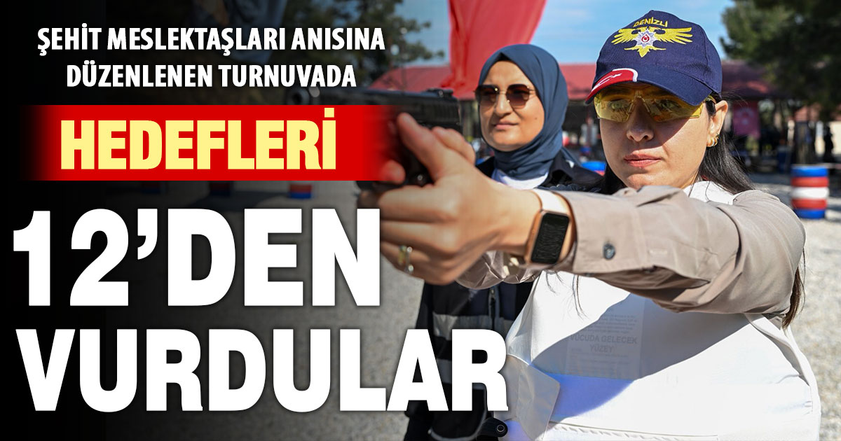 Denizli’de şehit polis Selahattin Varol anısına atış turnuvası