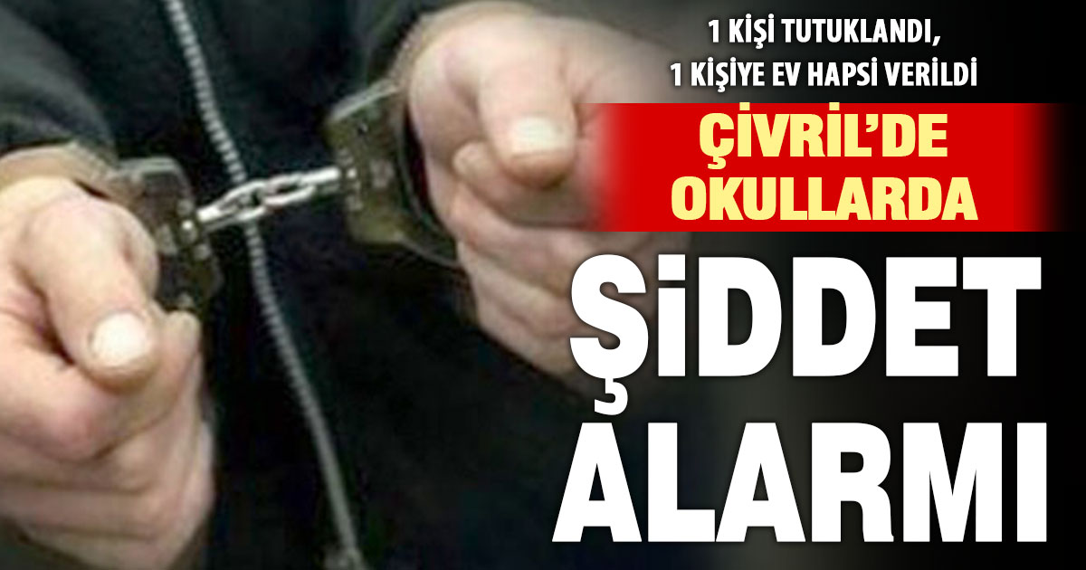 Çivril’de okulda şiddete sıkı takip: 1 tutuklama, 1 ev hapsi  