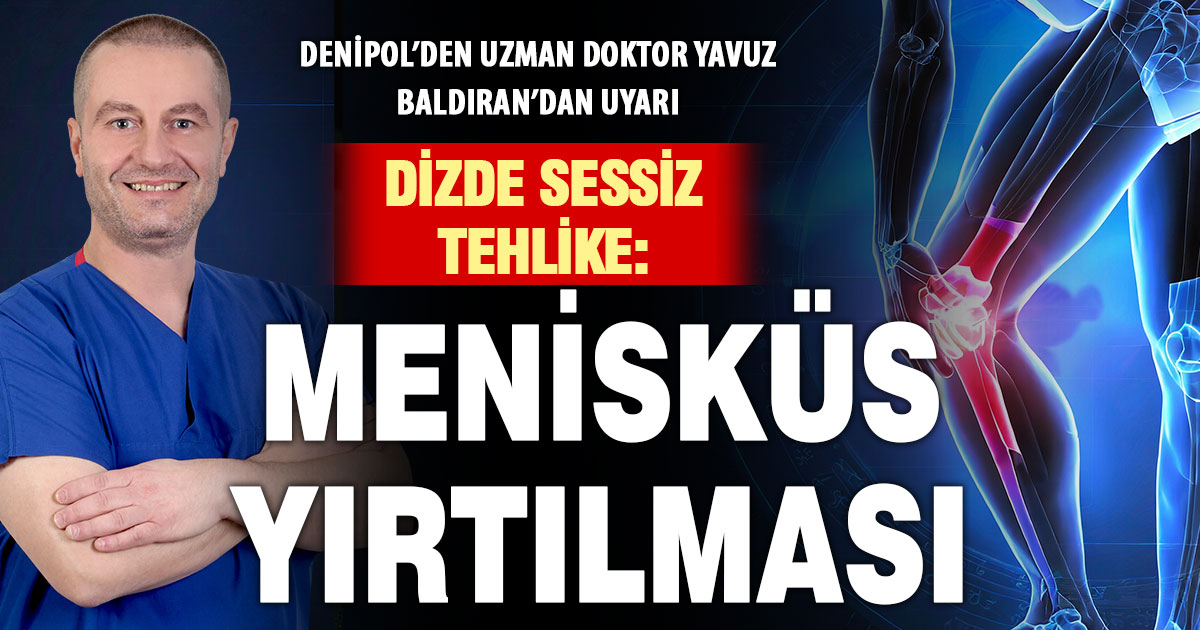 Dizde sessiz tehlike: Menisküs yırtılması