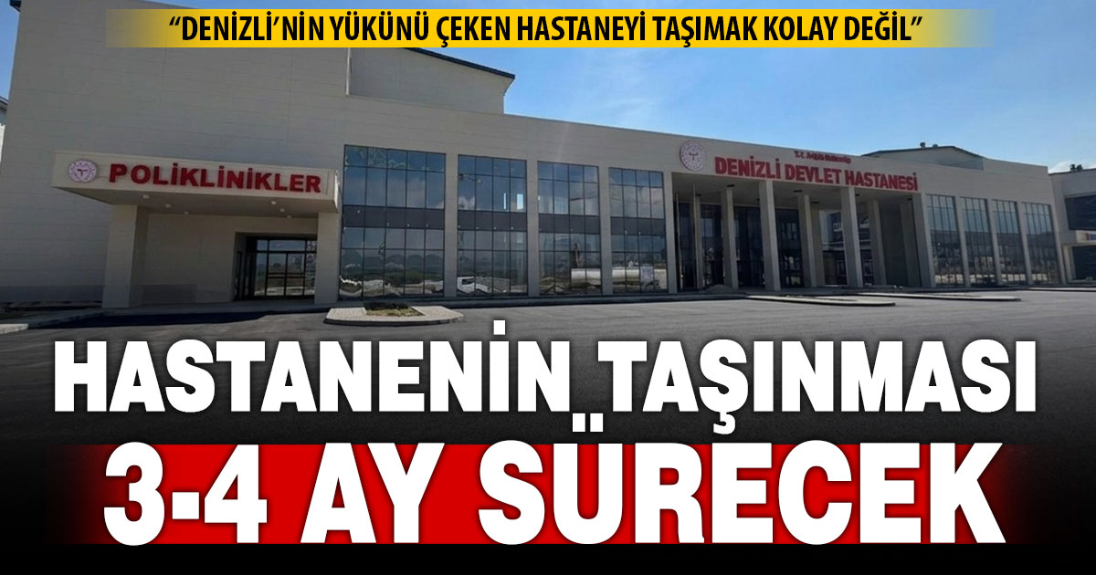 Yeni hastane hizmete başladı, taşınma 3-4 ay sürecek