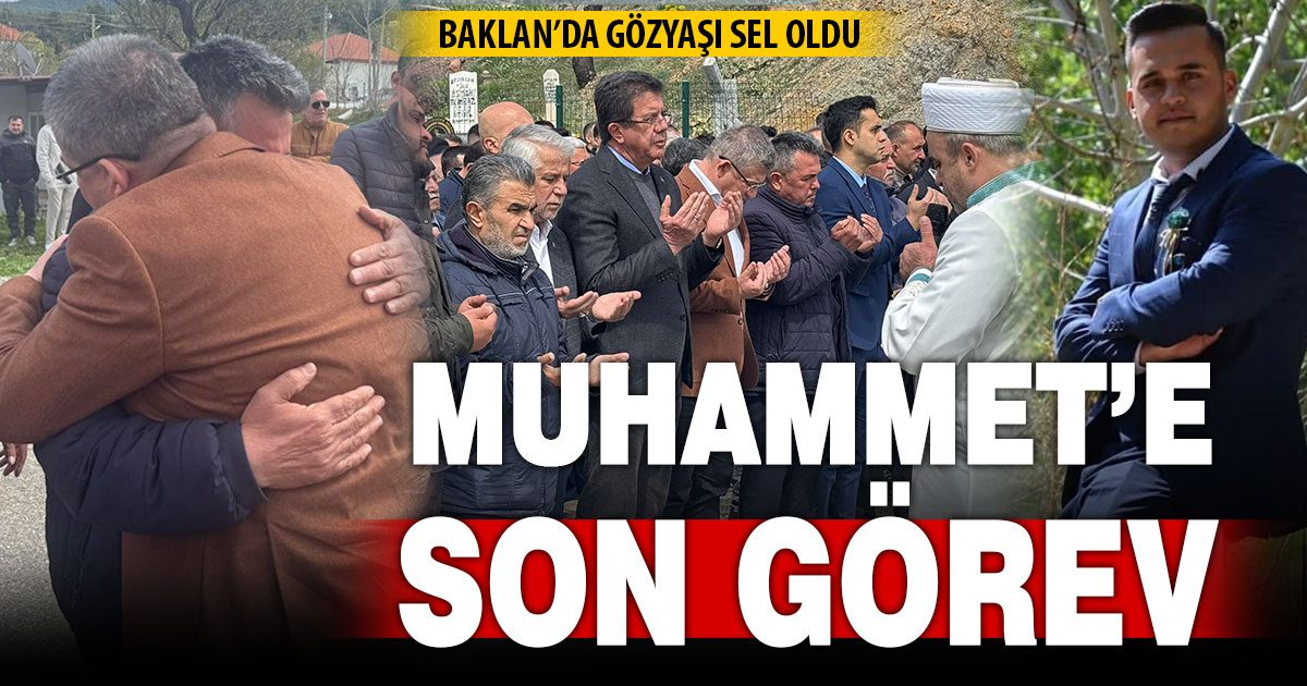 Baklan’da Muhammet Beşparmakkaya toprağa verildi