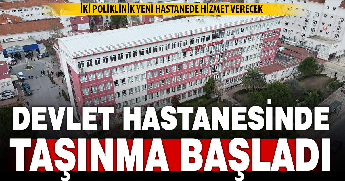 Acil Durum Hastanesi’nde iki birim hizmete başlıyor