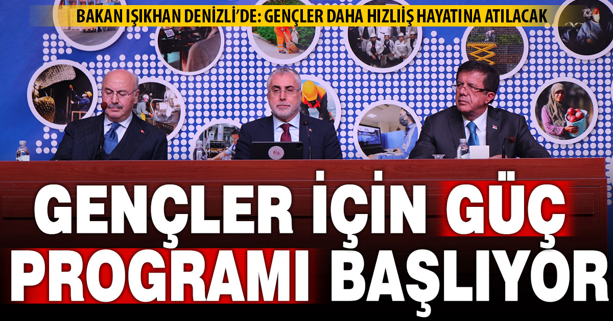 Bakan Işıkhan, gençleri heyecanlandıran müjdeleri ardı ardına verdi  
