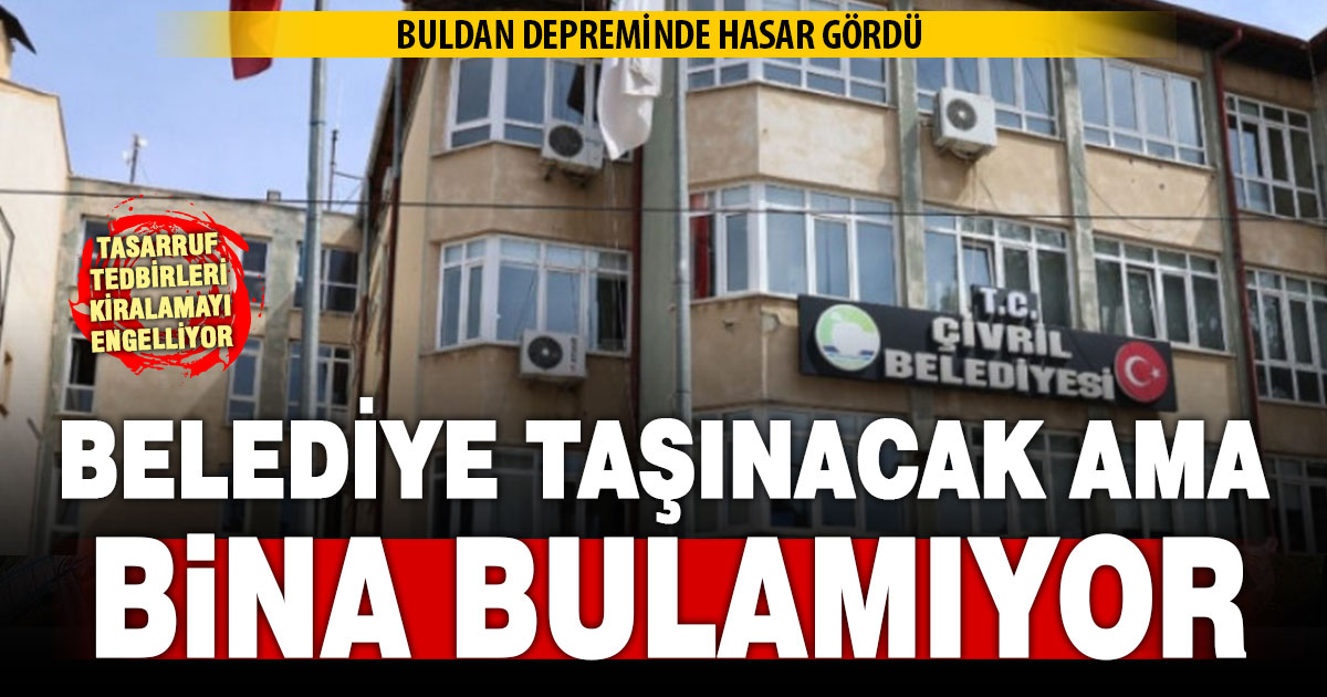 Çivril Belediyesi hizmet binası boşaltılıyor ama henüz bina yok