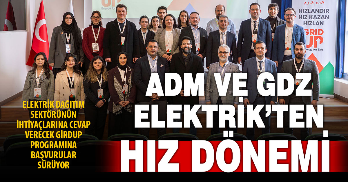 Adm ve Gdz Elektrik’ten açık inovasyonla elektrik dağıtımında yeni dönem  