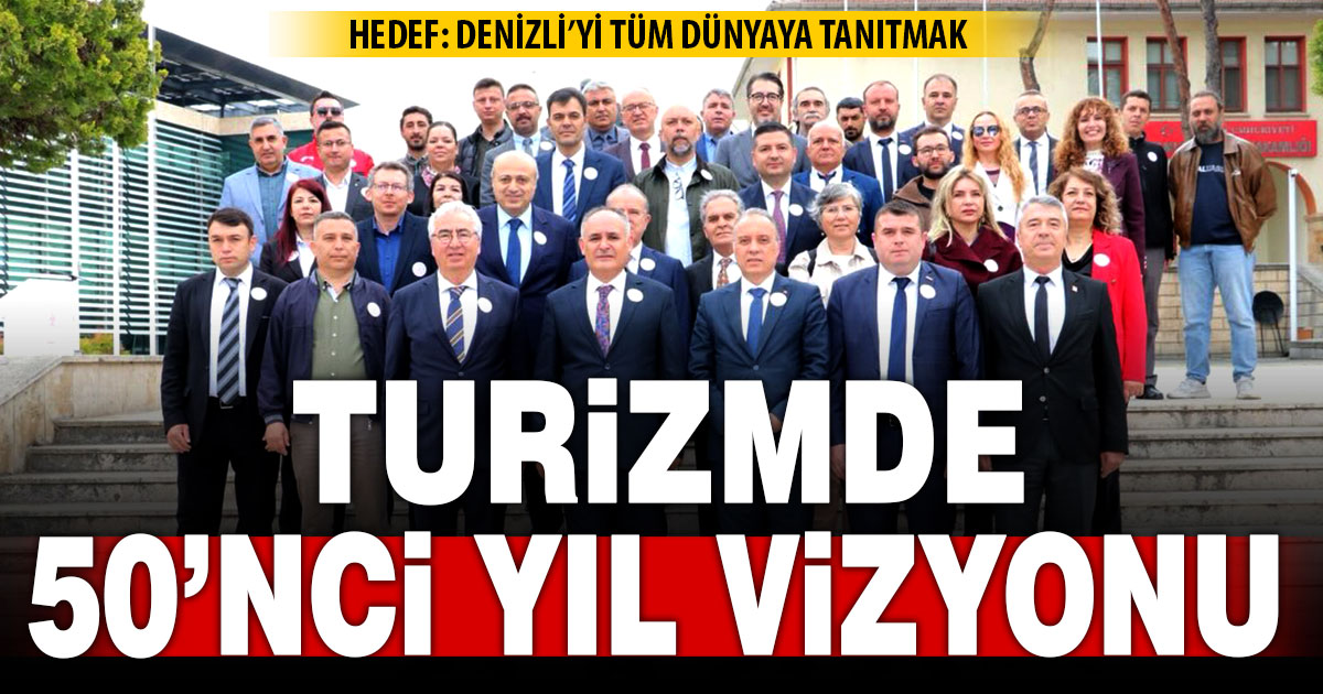 Turizm Haftası kutlamalarında 50 yıl vizyonu vurgusu