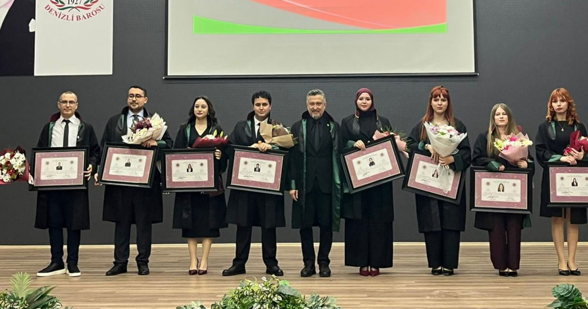 Yeni avukatlar yemin edip göreve başladı
