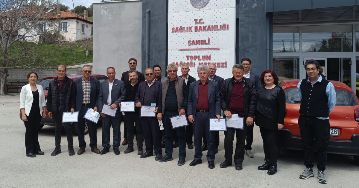 Çameli’nde muhtarlara sağlık eğitimi