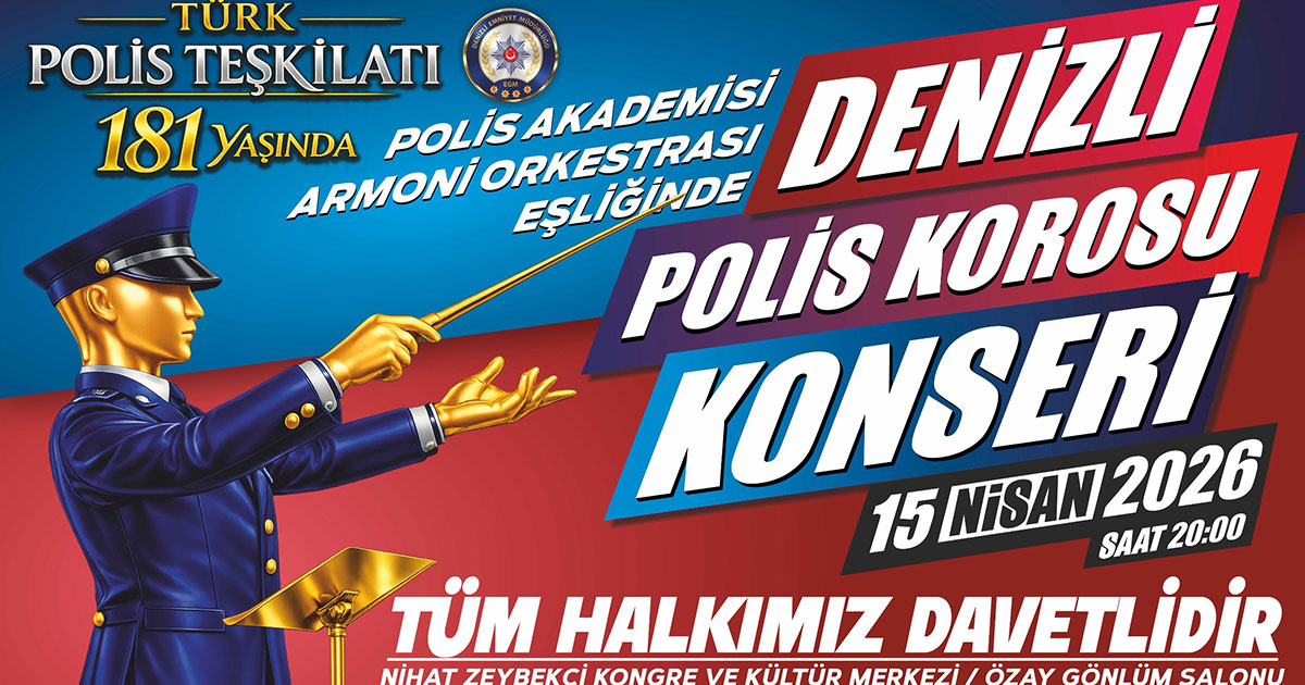 Polis korosu, armoni orkestrası eşliğinde konser verecek