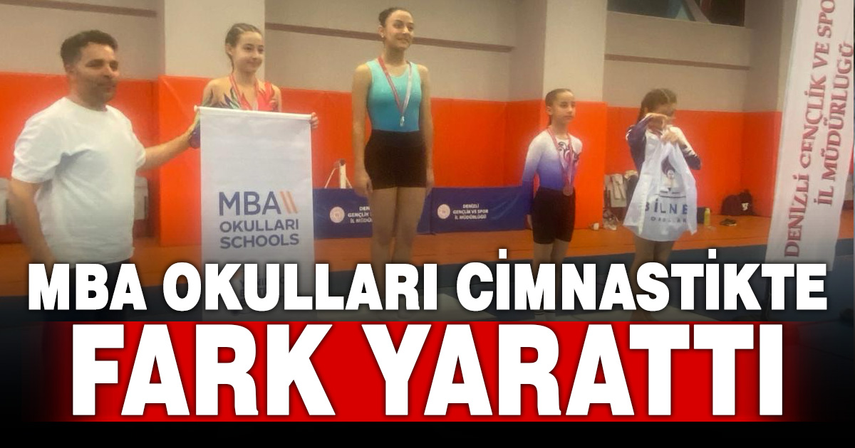MBA OKULLARI CİMNASTİKTE FARK YARATTI