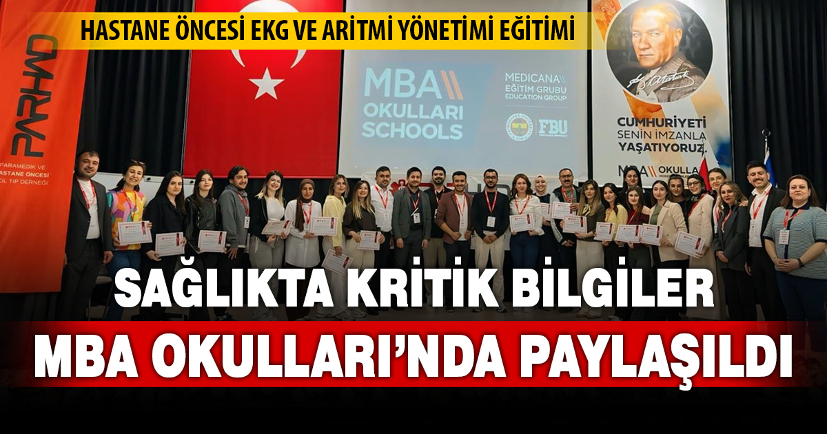 Hayat kurtaran eğitim MBA Okulları’nda