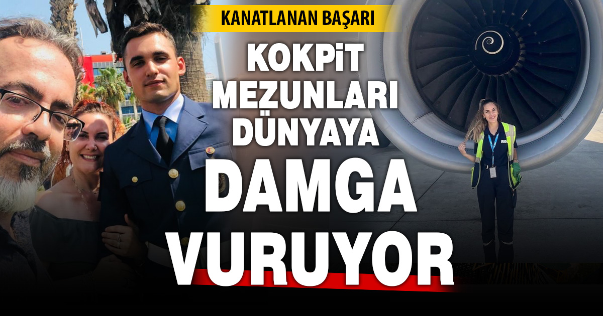 KOKPİT Havacılık Lisesi mezunları gökyüzünden teknoloji dünyasına başarı hikâyeleri yazıyor