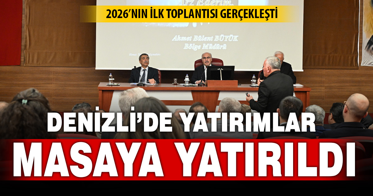 2026 YILI 1. İL KOORDİNASYON KURULU TOPLANTISI GERÇEKLEŞTİRİLDİ