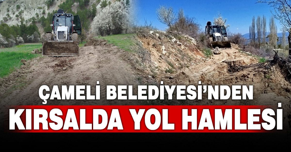 Çameli’nde üreticiye ulaşım desteği