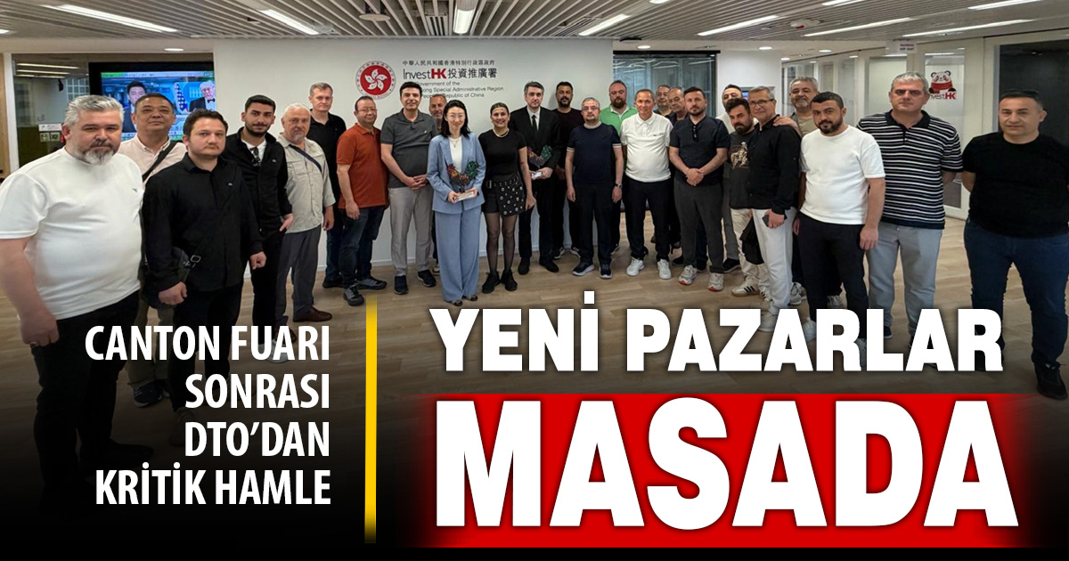 Denizli Ticaret Odası, Çin’de yeni pazar arayışı toplantısı yaptı