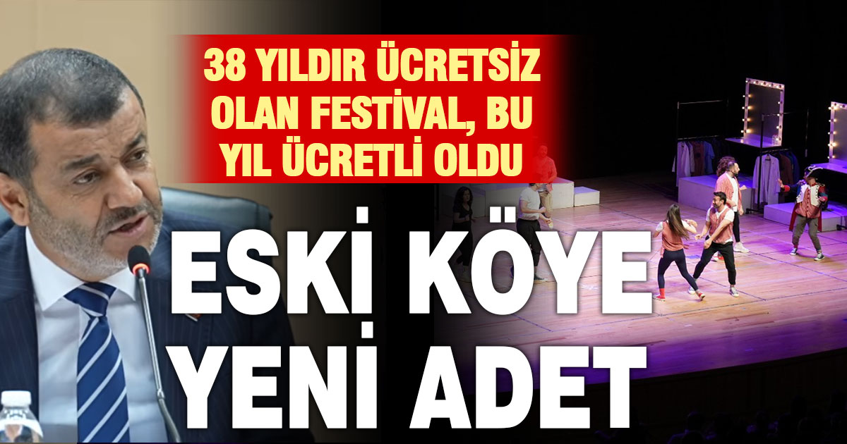 Denizlililerin 38 yıldır ücretsiz izlediği festival bu yıl ücretli oldu