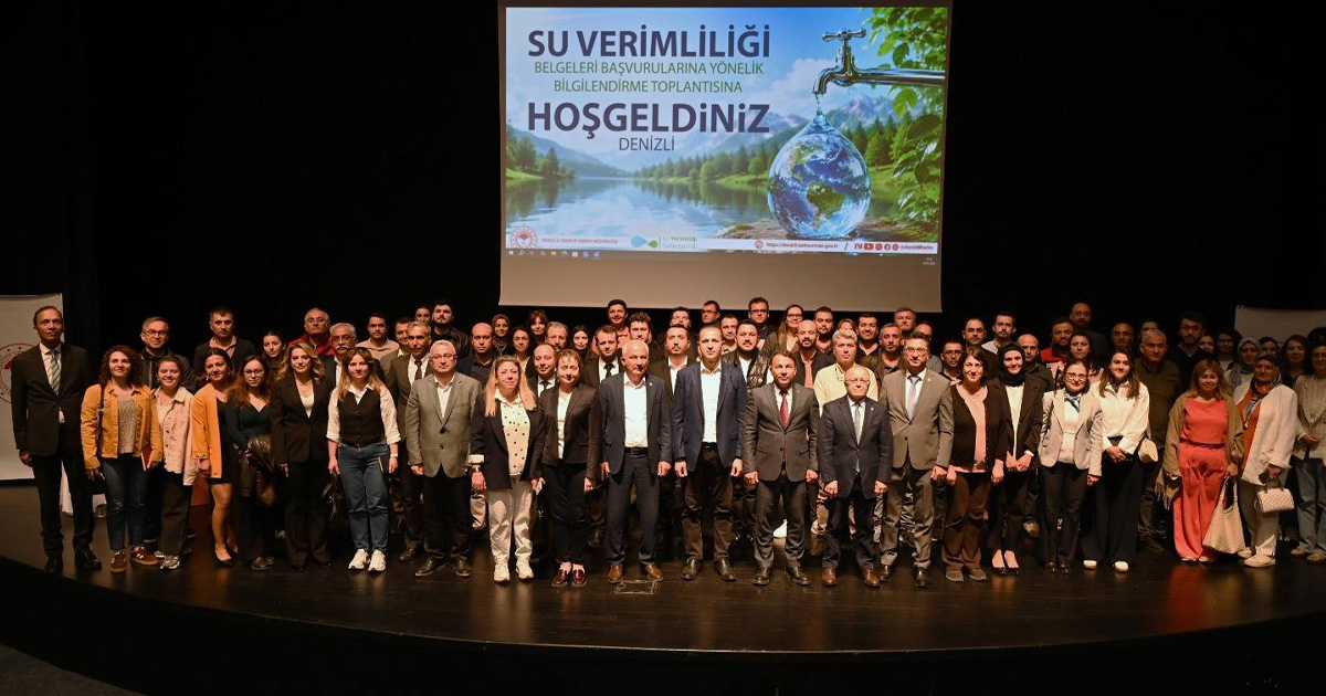 Geleceğin suyu için Denizli’de güç birliği