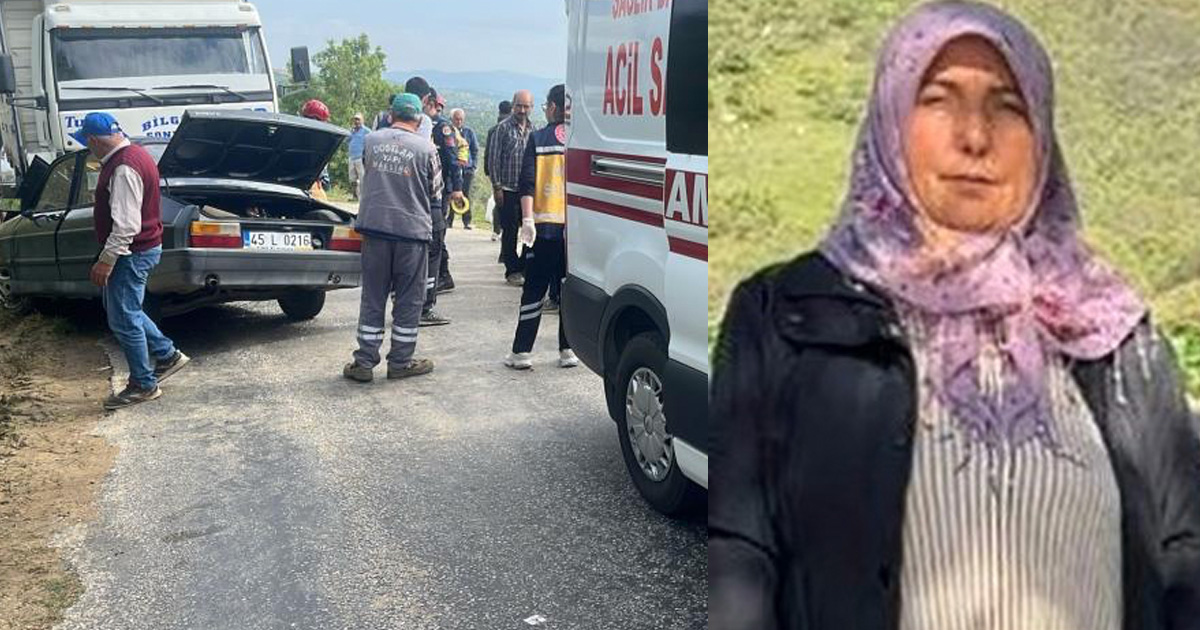Kahreden kaza: İki çocuk annesinden acı haber