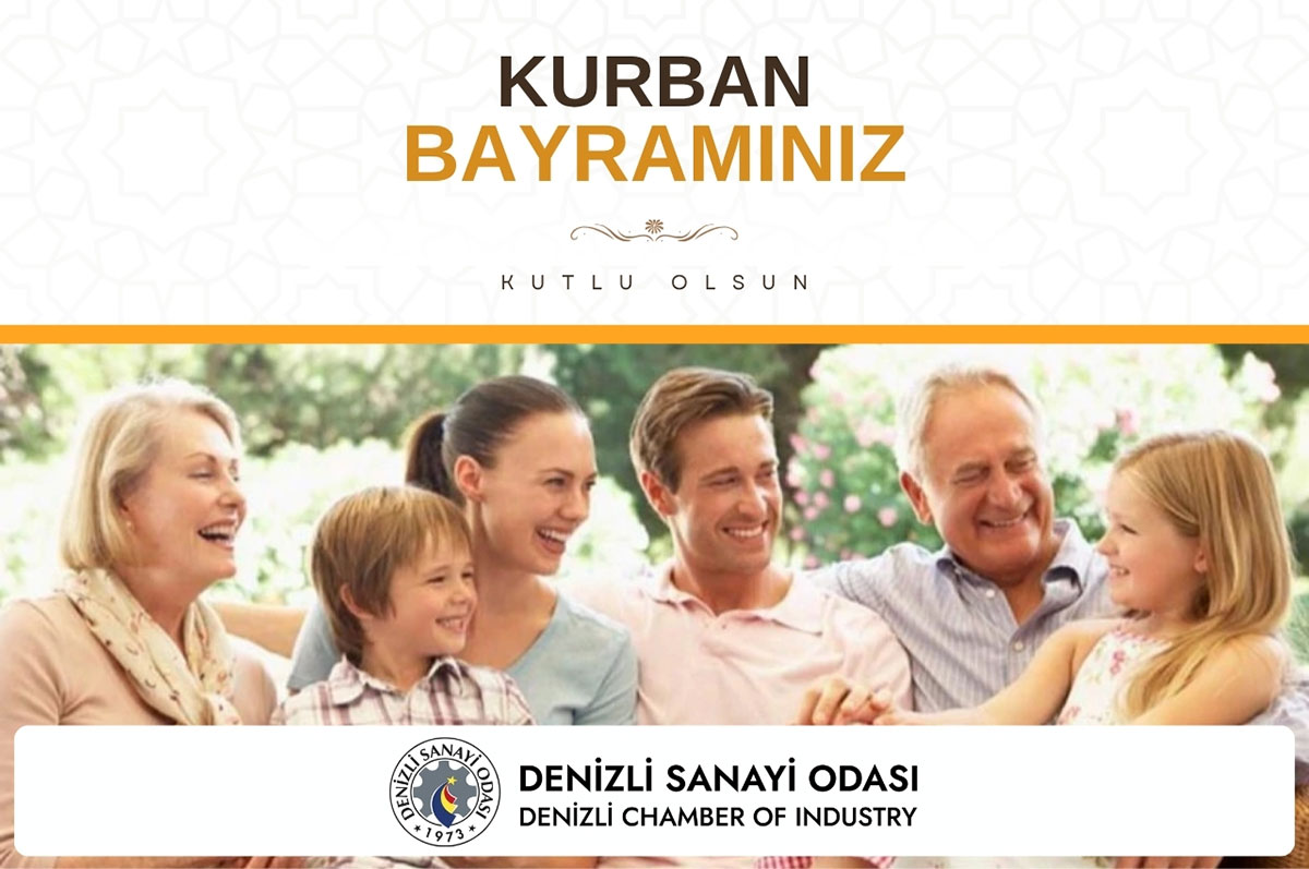 Denizli Sanayi Odası Kurban Bayramı Kutlama İlanı