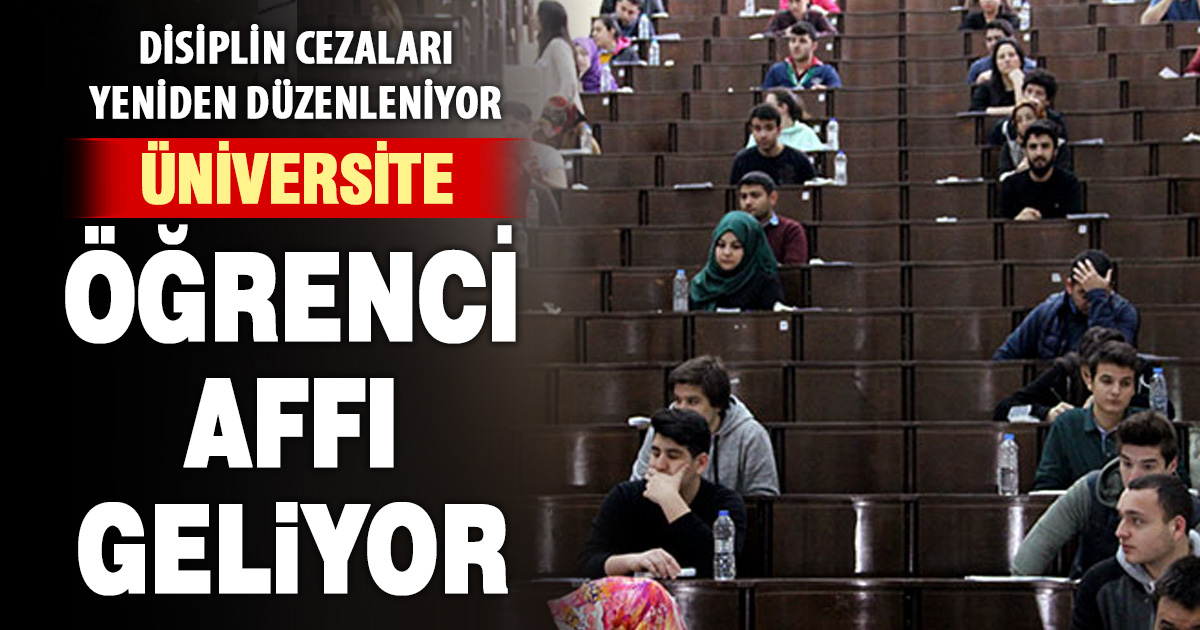 Üniversite öğrenci hakkı geliyor