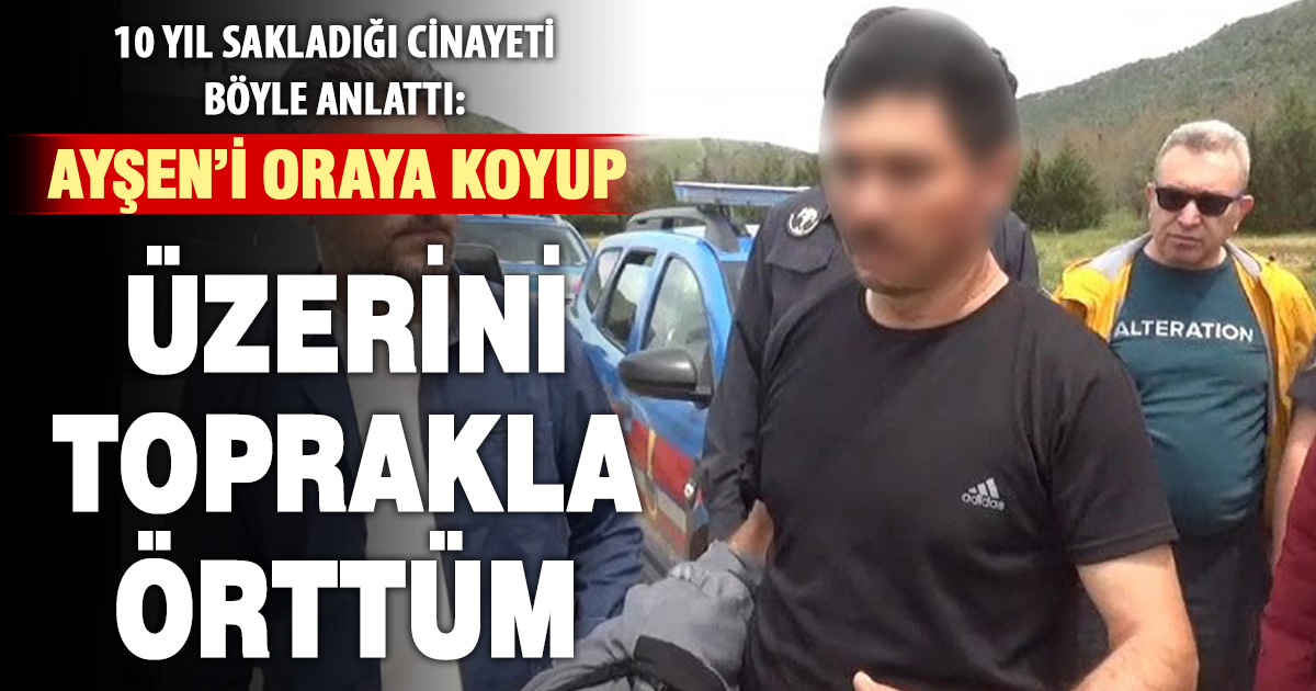 Denizli’deki 10 yıllık faili meçhul cinayette katil zanlısı eski eşin yer gösterme görüntüleri ortaya çıktı 