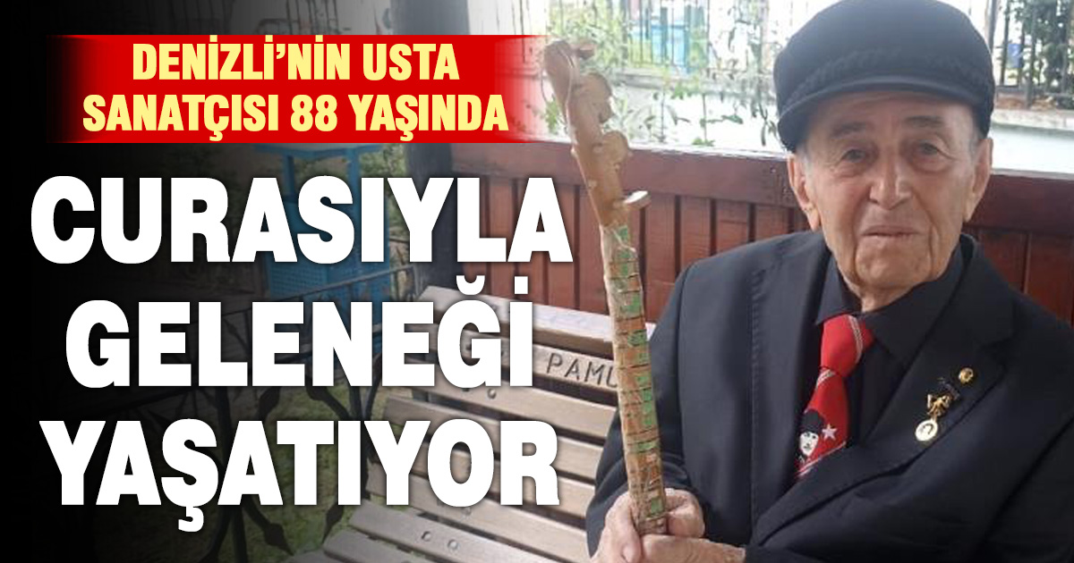 Sanatın çınarı elinde curasıyla gençlere türküleri sevdiriyor 