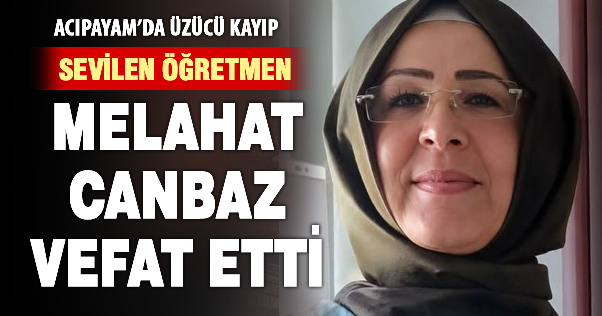 Acıpayam’ı yasa boğan ölüm