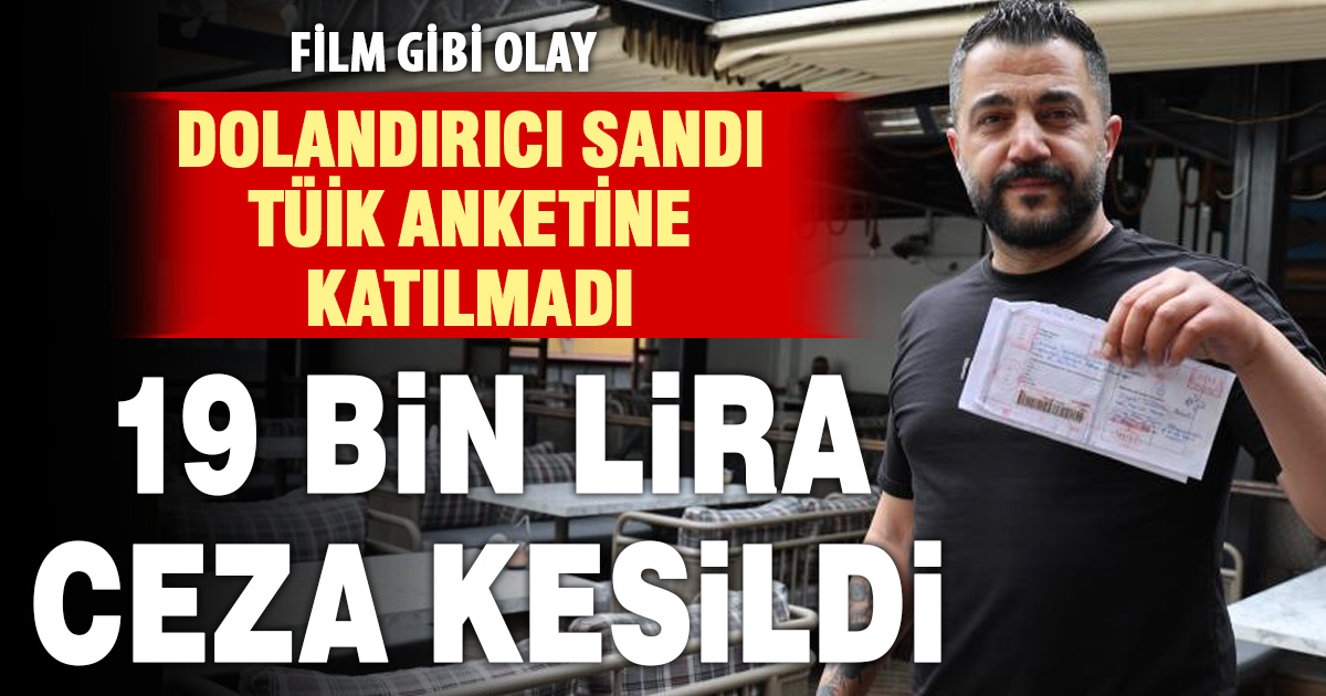 Dolandırılmaktan korkarken 19 bin TL cezayla karşılaştı