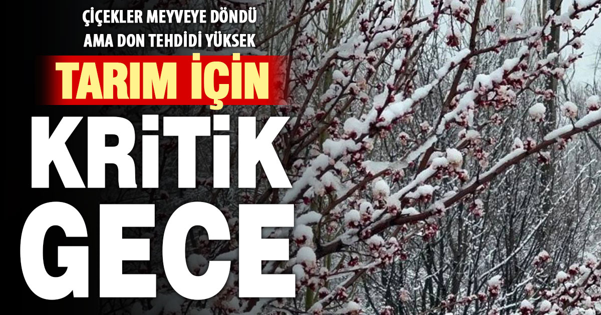 Denizli’de don alarmı verildi