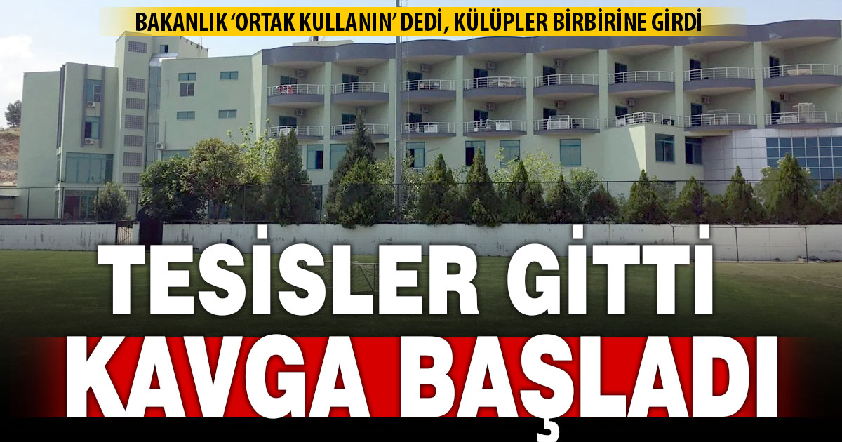 Denizlispor’un tesisleri ‘ortak kullanıma’ açıldı, kavga çıktı