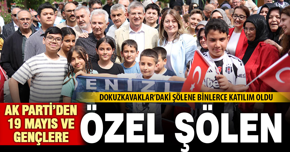 Denizli’de Ak Parti’den 19 Mayıs ve gençlere özel şölen