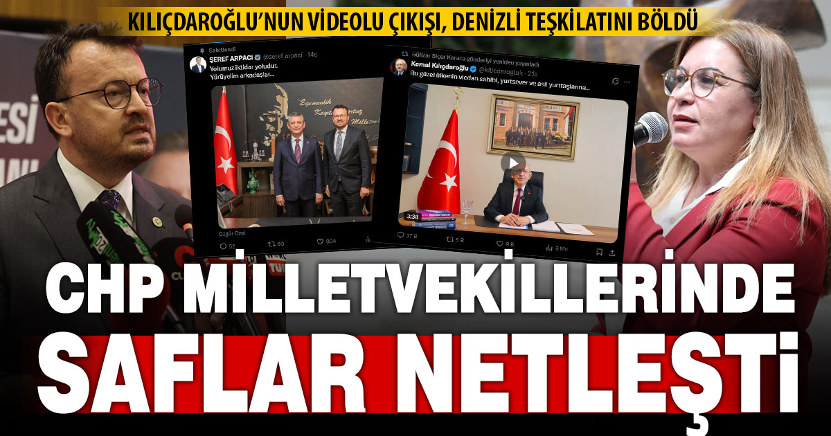 Kılıçdaroğlu’nun çıkışı, iki CHP milletvekilinin saflarını netleştirdi