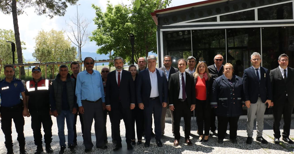Çardak’ta bayramlaşma