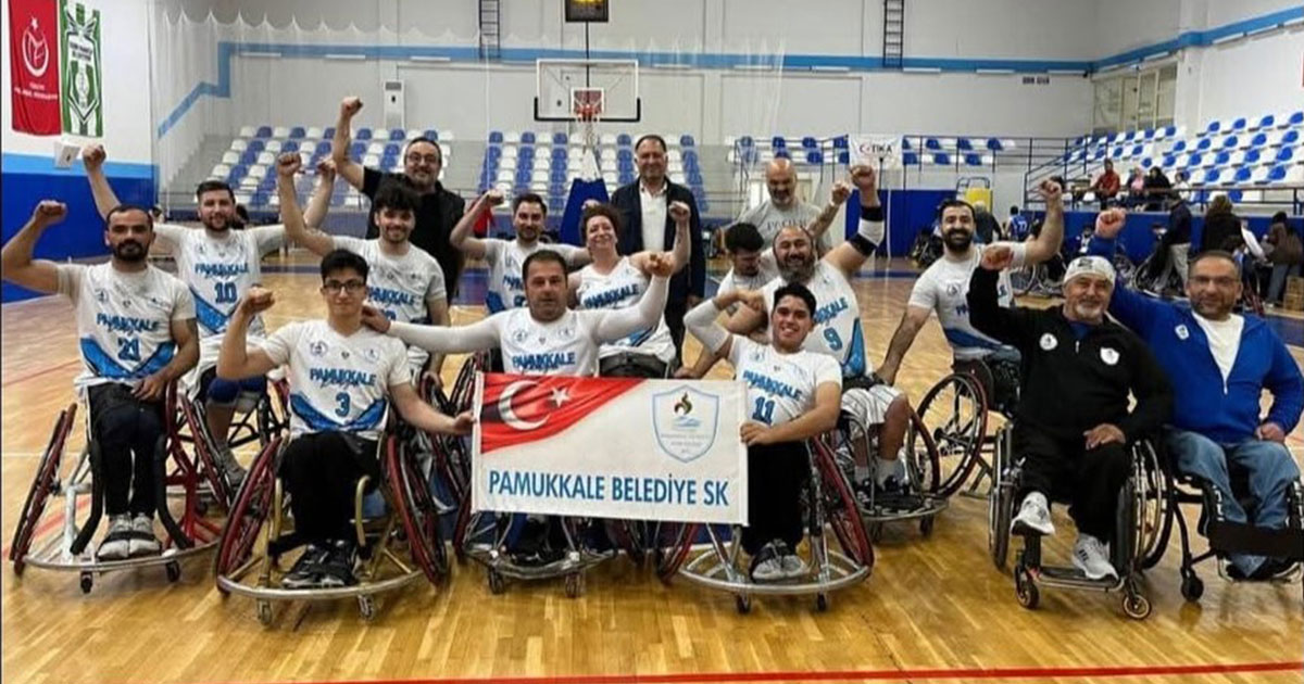Pamukkale Belediyespor final grubunda: Hedef süper lig