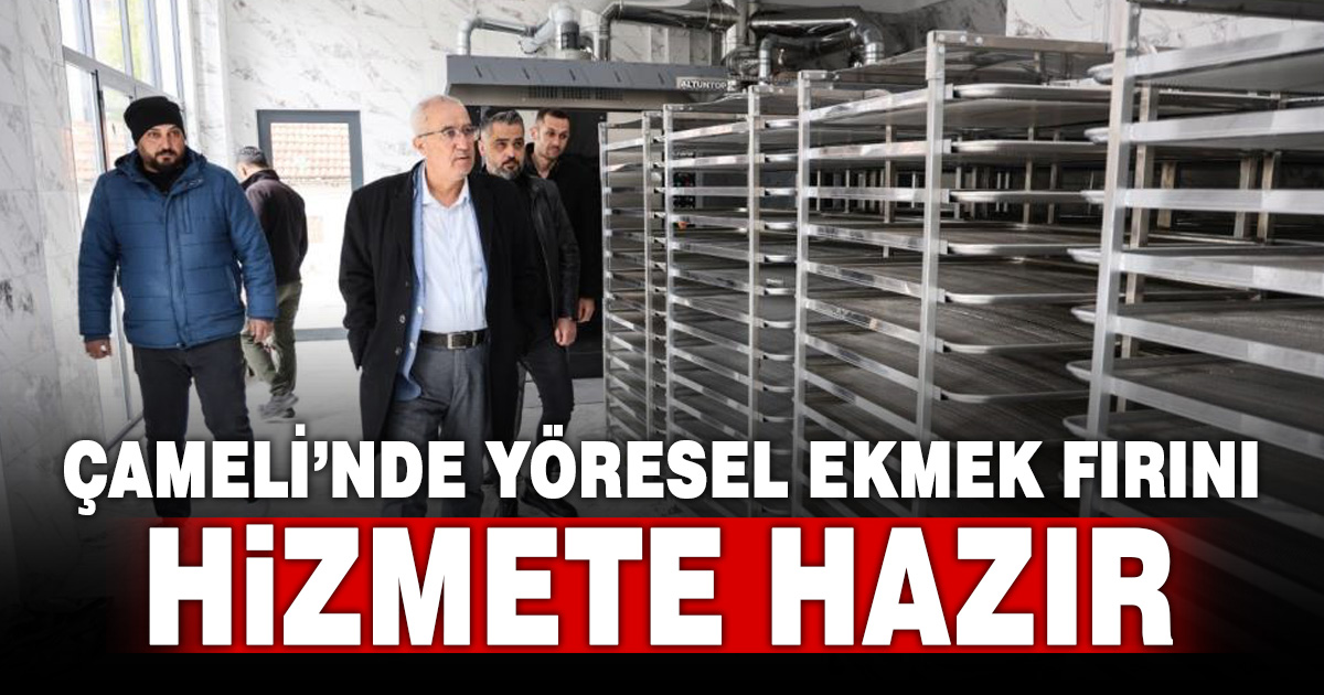 Çameli’nde yöresel ekmek fırını açılışa hazır