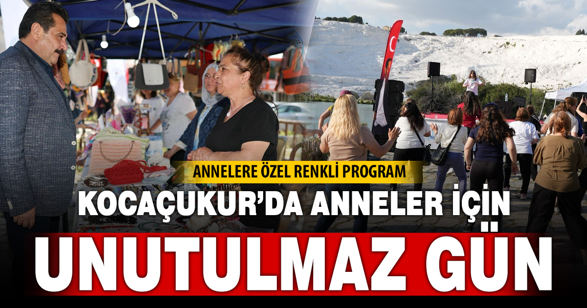 Kocaçukur’da anneler için unutulmaz gün
