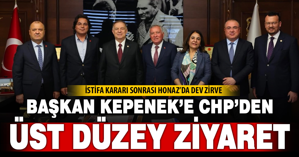 Başkan Kepenek’e CHP’den üst düzey ziyaret