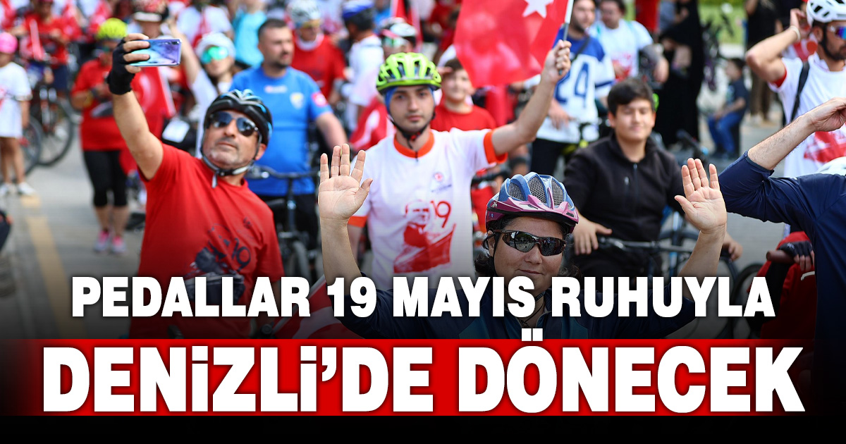 Pedallar 19 Mayıs için çevrilecek: Şenliğe tüm vatandaşlar davetli