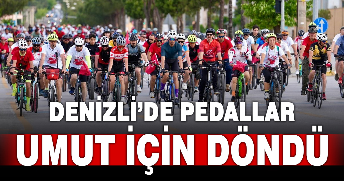 19 Mayıs ruhuyla umuda pedal çevirdiler