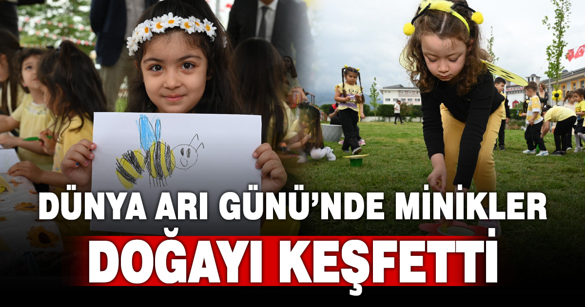 20 Mayıs Dünya Arı Günü Bereketli Anaokulu’nda kutlandı