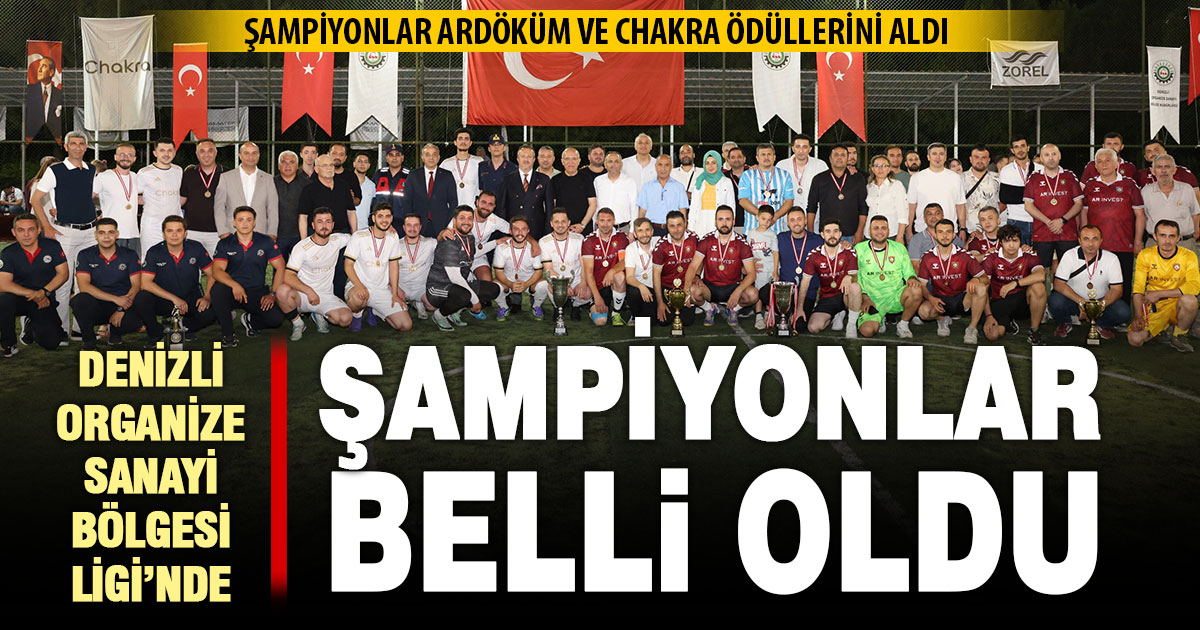 DOSB Ligi’nin şampiyonları belli oldu