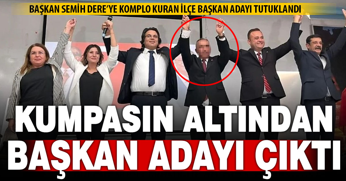 Çivril’de CHP'li Belediye Başkanı Semih Dere’ye kumpas kuran kişi, CHP ilçe başkan adayı çıktı